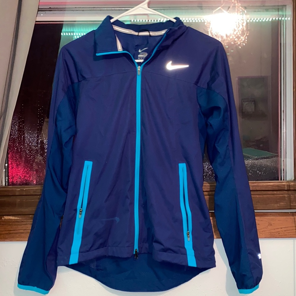 Blue Nike running sweatshirt - Picture 1 of 7